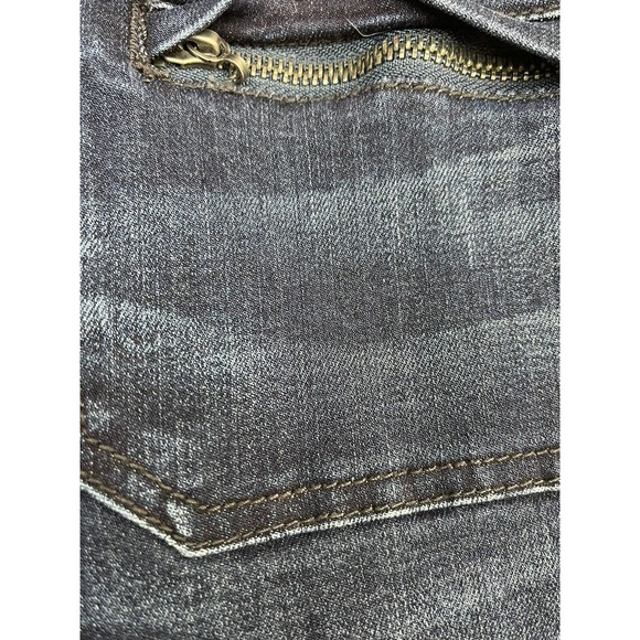 KanCan Dark Wash Moto Ankle Jeans women's Size 9/28 - Picture 3 of 6